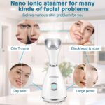 Nano Ionic Gesichtssauna Gesichtsdampfer – Bild 3