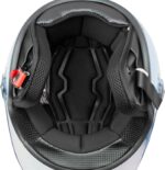 A-Pro Motorradhelm Motorrad Roller Offenes Jethelm Visier – Bild 5