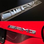 AMG Mercedes-Benz Emblem Aufkleber – Logo Badge für Kofferraum & Kotflügel