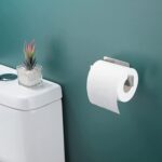 Toilettenpapierhalter ohne bohren, Edelstahl für Badezimmer – Bild 3