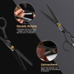 Haarschere Set, Premium Scharfe Friseurscheren – Bild 6