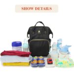 KINGSLONG Wickelrucksack Baby Wickeltasche – Bild 4