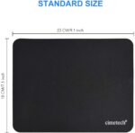 cimetech Komfortable Mauspad Spieloberfläche Superfeine Faser Glatte Seidensensoren Wischwaschbar für Laptop-Computer – Bild 6