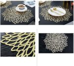 Runde Tischsets aus PVC – Abwischbare, Hohle Platzsets (4–8 Stück) für Küche & Esstisch – Bild 2