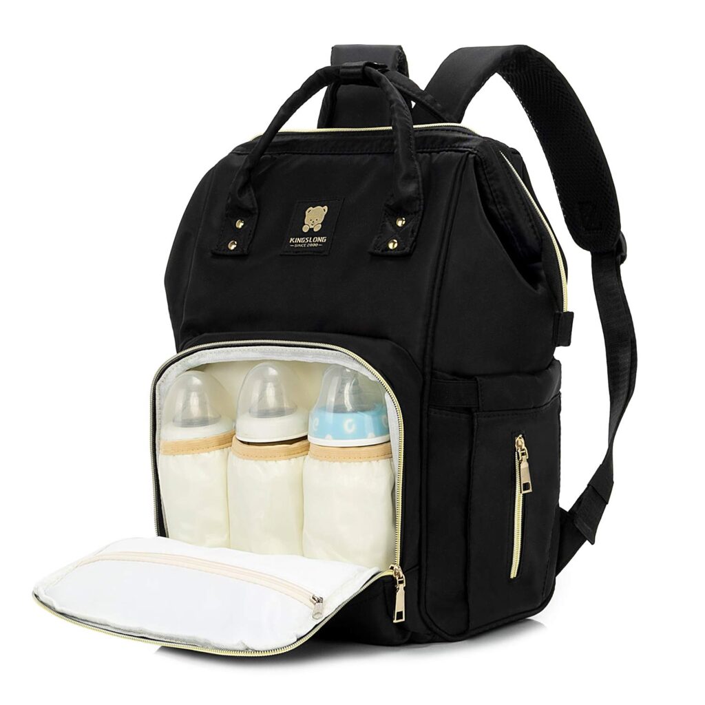KINGSLONG Wickelrucksack Baby Wickeltasche