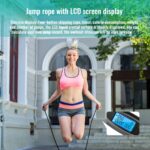 VANWALK Springseile Fitness Zähler mit Kalorienzähler – Bild 6