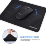 cimetech Komfortable Mauspad Spieloberfläche Superfeine Faser Glatte Seidensensoren Wischwaschbar für Laptop-Computer – Bild 2