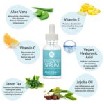 Hyaluronsäure Anti-Aging Anti Falten BIO Gesichtsserum – Bild 4