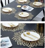 Runde Tischsets aus PVC – Abwischbare, Hohle Platzsets (4–8 Stück) für Küche & Esstisch – Bild 3