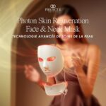 Project E Beauty Photon Hautverjüngungsmaske für Gesicht und Hals, kabellos, LED, Photon, 7 Farben, Lichtbehandlung, Anti-Aging, Faltenentfernung – Bild 7