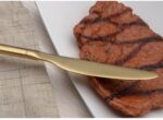Berglander 30 Stück Titanium Gold Plated Besteck – Bild 7