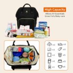 KINGSLONG Wickelrucksack Baby Wickeltasche – Bild 3