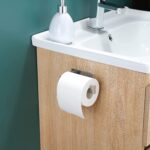 Toilettenpapierhalter ohne bohren, Edelstahl für Badezimmer – Bild 7