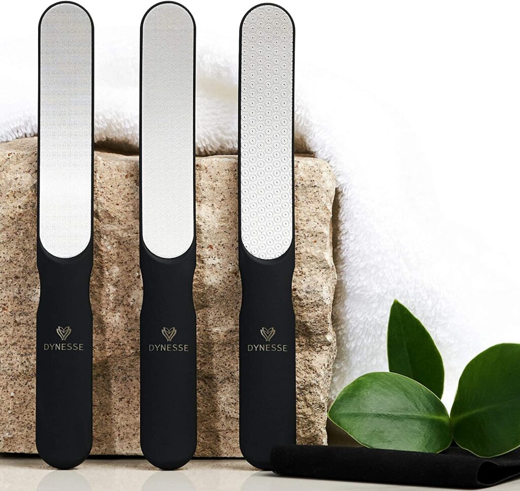 DYNESSE Alma - Premium Laser-Nagelfeilen Set. Grobe, mittlere und feine Nagelfeile