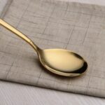 Berglander 30 Stück Titanium Gold Plated Besteck – Bild 6