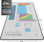 CSL - XXL Mauspad 900x400 mm – Mousepad – Bild 2