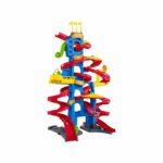 Fisher-Price FXK59 - Little People Hochhausrennbahn und Parkhaus für Kinder