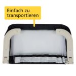 Safety 1st Tragbares Bettgitter für Kleinkinder, Kompakt faltbar/klappbar, Kinderbettgitter ideal auch für unterwegs, sicherer Rausfallschutz – Bild 3