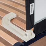 Safety 1st Tragbares Bettgitter für Kleinkinder, Kompakt faltbar/klappbar, Kinderbettgitter ideal auch für unterwegs, sicherer Rausfallschutz – Bild 4