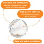Eckenschutz Kantenschutz Baby - Kindersicherung für Tisch selbstklebend – Stossschutz für Baby und Kind transparent - Original Hoffenbach Germany - 2 Jahre Garantie – Bild 6