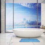 Rutschfeste Badewannenmatte 100x40 cm - Ideal für Erwachsene & Kinder – Bild 8