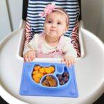 Baby Telle, Silikon Rutschfester Tischset mit Saugnapf passend für die meisten Hochstuhl-Tabletts-26 x 20 x 3 cm – Bild 4