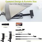 Bluetooth Selfie Stick Stativ, Alfort Universal Smartphone Stativ Selfie – Bild 3