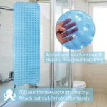 Rutschfeste Badewannenmatte 100x40 cm - Ideal für Erwachsene & Kinder – Bild 4