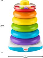 Fisher-Price GJW15 Farbring-Pyramide – Stapelspielzeug für Babys & Kleinkinder – Bild 7