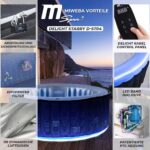 Miweba MSpa aufblasbarer Whirlpool 2021 – Bild 2