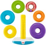 Fisher-Price GJW15 Farbring-Pyramide – Stapelspielzeug für Babys & Kleinkinder – Bild 9