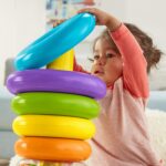 Fisher-Price GJW15 Farbring-Pyramide – Stapelspielzeug für Babys & Kleinkinder – Bild 3