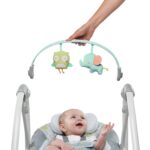 Ingenuity, Hugs & Hoots zusammenklappbare und tragbare Babyschaukel – Bild 7