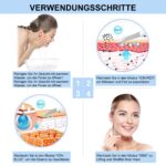 Aoyool Skin Scrubber Ultraschall Peeling | Porenreiniger | Mitesserentferner | Akne-Entferner – Bild 5