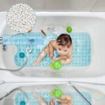 Rutschfeste Badewannenmatte 100x40 cm - Ideal für Erwachsene & Kinder – Bild 7