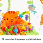 Fisher-Price CHM91 - Jumperoo Baby Hopser inkl. 12 Spielzeugen – Bild 4