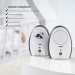 reer 50070 Babyphone Rigi Digital – abhörsicher, strahlungsarm, Nachtlicht, Gegensprechfunktion – Bild 2