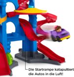 Fisher-Price FXK59 - Little People Hochhausrennbahn und Parkhaus für Kinder – Bild 6