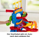 Fisher-Price FXK59 - Little People Hochhausrennbahn und Parkhaus für Kinder – Bild 4