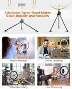 LED Ringlicht Stativ ELEGIANT 10.2" Selfie Ringleuchte Makeup – Bild 4