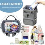 Pomelo Best Baby Wickelrucksack, Wickeltasche, Rucksack mit Wickelunterlage – Bild 6