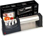 VONSALEN 3 Stufen Messerschärfer - Profi Küchenmesser – Bild 7