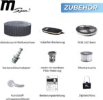 Miweba MSpa aufblasbarer Whirlpool 2021 – Bild 9