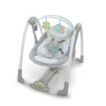 Ingenuity, Hugs & Hoots zusammenklappbare und tragbare Babyschaukel