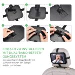 TOPELEK Spiegel Auto Baby,  360° schwenkbar – Bild 4