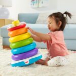Fisher-Price GJW15 Farbring-Pyramide – Stapelspielzeug für Babys & Kleinkinder – Bild 2