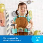 Fisher-Price GGT60 - DIY Werkzeuggürtel mit Spielzeug Werkzeug mit funktionierendem Massband, für Kinder ab 3 Jahren – Bild 2