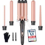 BESTOPE PRO Lockenstab Set – Keramik Waver mit Aufsätzen & Zubehör