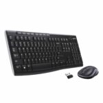 Logitech MK270 Kabelloses Tastatur-Maus-Set, 2.4 GHz