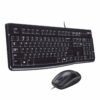 Logitech MK120 Kabelgebundenes Tastatur Optische Maus
